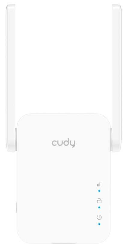 Cudy RE1200 Network Extender Repeater — White, 10/100 Mbps
