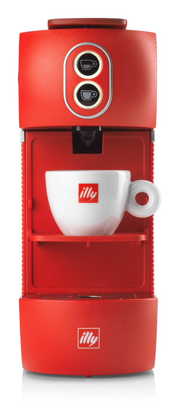 Illy Macchina da Caffe a Cialde 44mm Easy Rossa