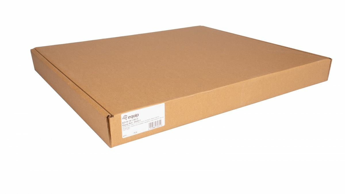 Equip 19" Fachboden var. für Serverschränke  50cm 1U    grau