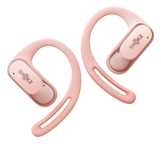 SHOKZ OpenFit Air Ασύρματα Ακουστικά Με Ενσωματωμένο Γάντζο Ώτου για Κλήσεις, Μουσική, Αθλητισμό και Καθημερινή Χρήση με Bluetooth, Χρώμα Ροζ