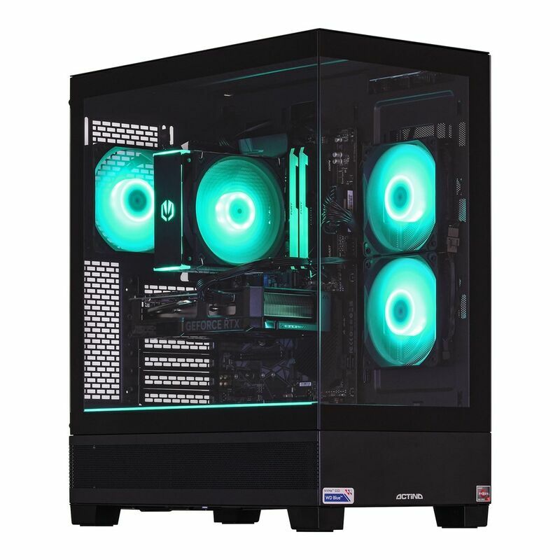 Actina 5901443455202 PC AMD Ryzen™ 5 5600 32 GB DDR4-SDRAM 1 TB SSD NVIDIA GeForce RTX 5060 Midi Tower Black