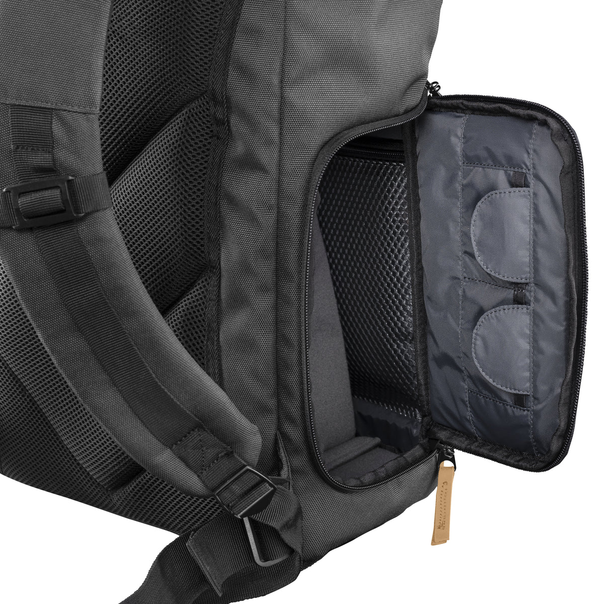 Mantona Camera Backpack Luis retro green