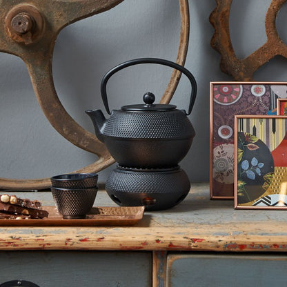 Bredemeijer Teapot Jang 1,1l cast iron black + Filter G002Z