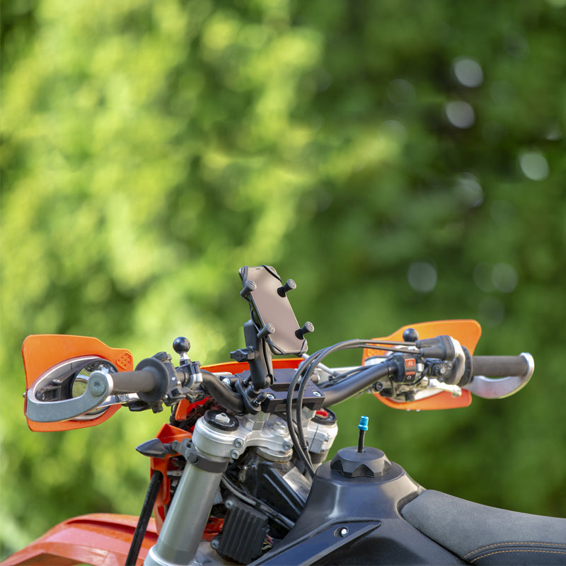 Βάση Στήριξης Τηλεφώνου RAM Mounts X-Grip με Βάση U-Μπουλ τιμονιού