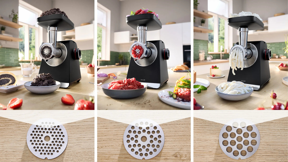 Bosch MFW S660B mincer  Black, Silver