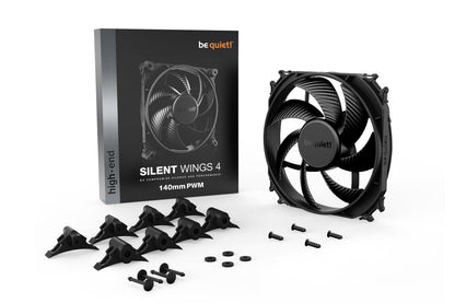 be quiet! Fan 140x140x25 SilentWings 4 PWM