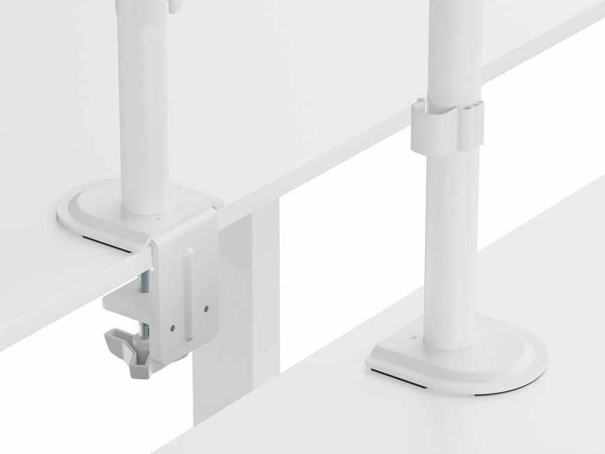 Equip Tischhalterung 17"-32"/2TFT 360° H.verst.  9Kg    weiß retail