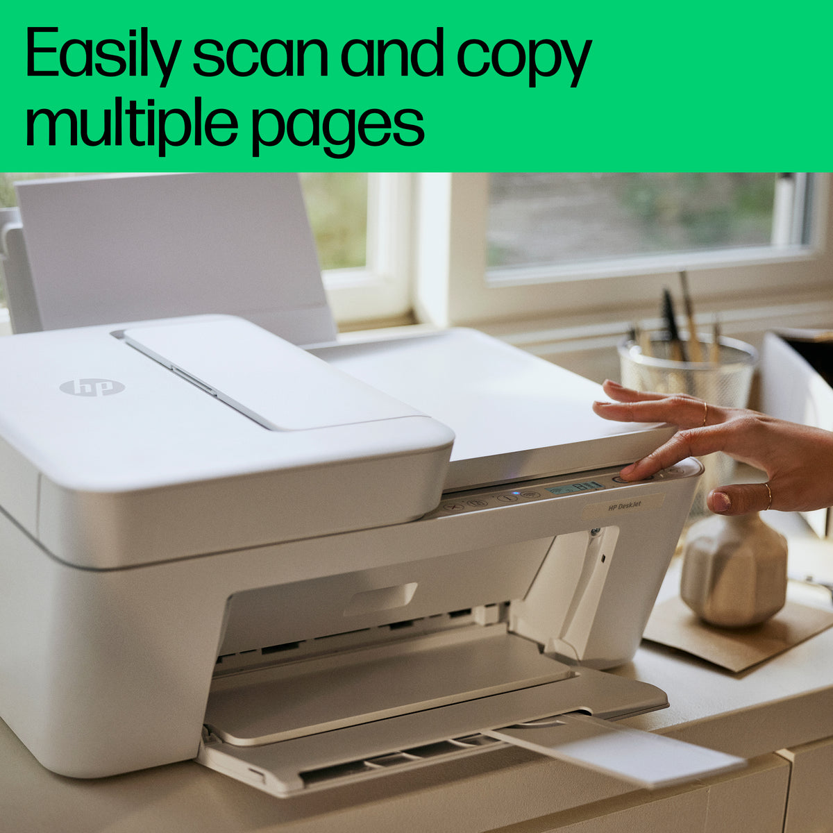 HP DeskJet 4230e Wireless All-in-One Color Printer, Instant Ink; Copier, Scanner