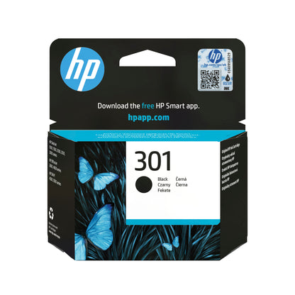 HP CH561EE Black Ink Cartridge No. 301