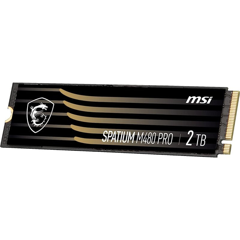 MSI SPATIUM M480 PRO 2TB SSD PCIE 4.0 NVME 3D NAND S78-440Q600-P83