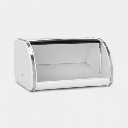 Brabantia Roll Top Bread Bin white, medium