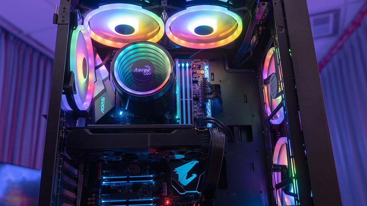 Housing Aerocool PGS Graphite-G-BK-v2 FRGB