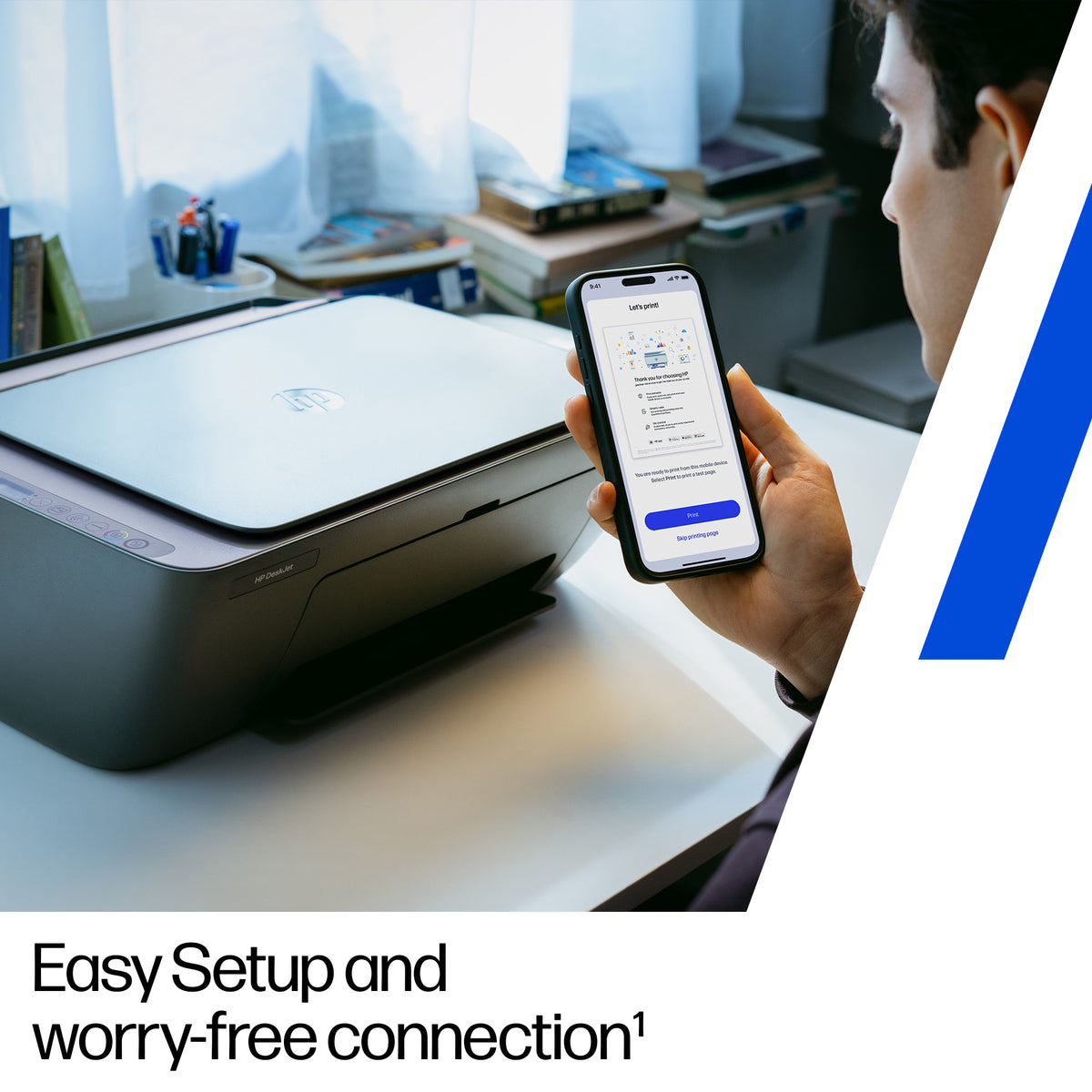 HP DeskJet 2921 Wireless All-in-One Color Printer