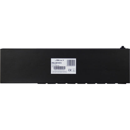 Inter-Tech 19" Argus SW-0816 Rack Power Strip, 8-Outlet (Black) — Web-Controllable