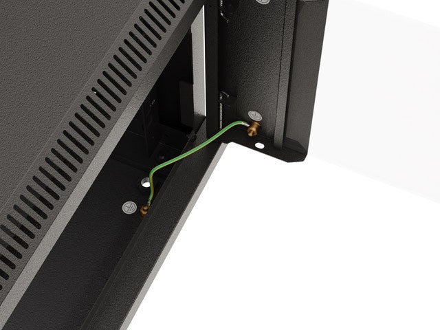 Lanberg WF03-5306-10B Rack Cabinet 6U Wall Mounted Rack Black