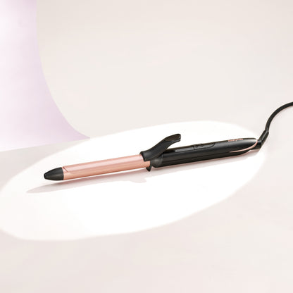 BaByliss 19 mm Curling Tong - Warm Black with Pink Gold, 98.4" (2.5 m)