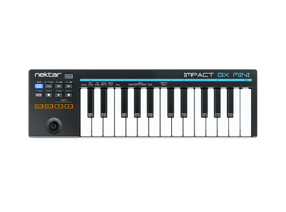 Nektar Impact GX Mini MIDI Keyboard 25 Keys USB Black