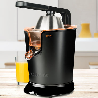 Αποχυμωτής Κεντρομόλος Taurus Easy Press 600 600 W σε Μαύρο και Καφέ