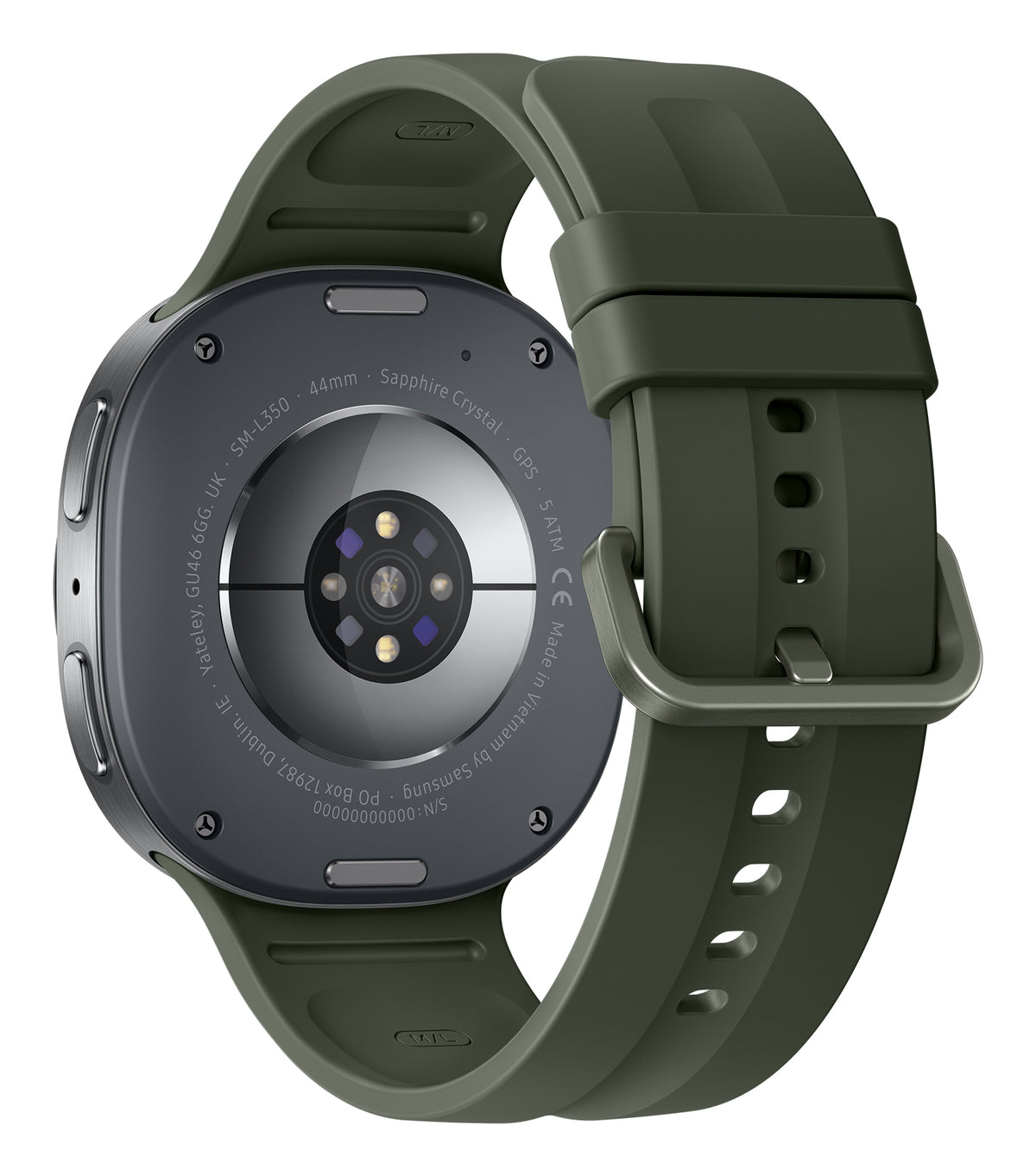 Samsung Galaxy Watch9 3.81 cm (1.5") AMOLED 44 mm Digital 480 x 480 pixels Touchscreen Silver Wi-Fi GPS (satellite)