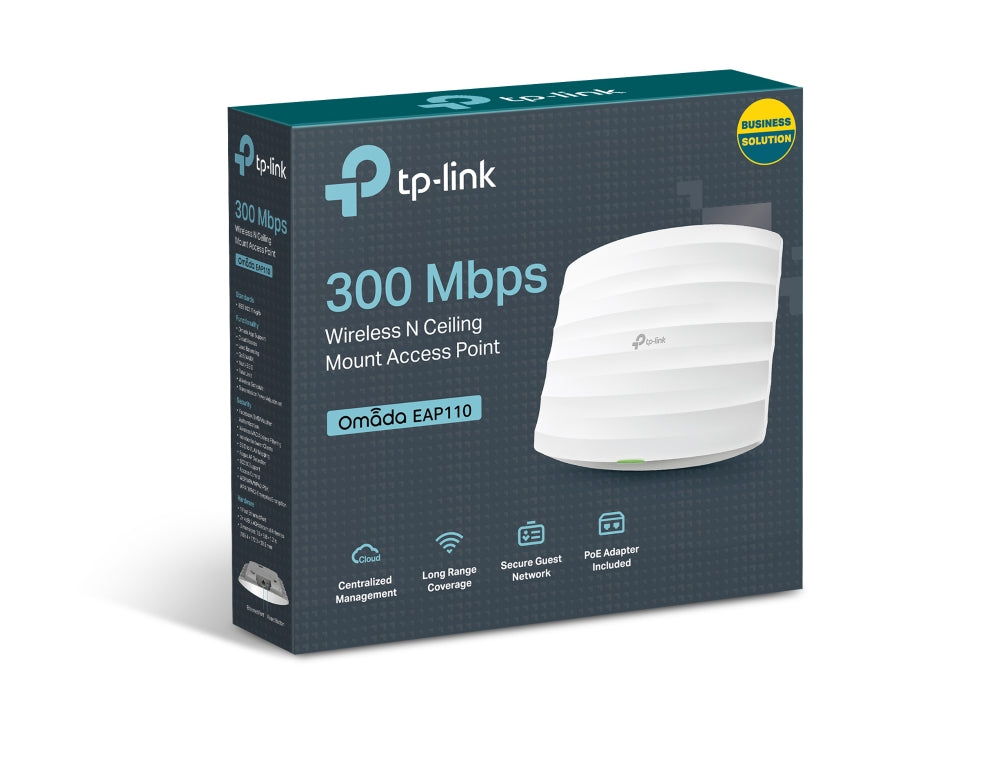 Σημείο Πρόσβασης TP-Link Omada 300Mbps Ασύρματο N, Εγκατάσταση σε Οροφή