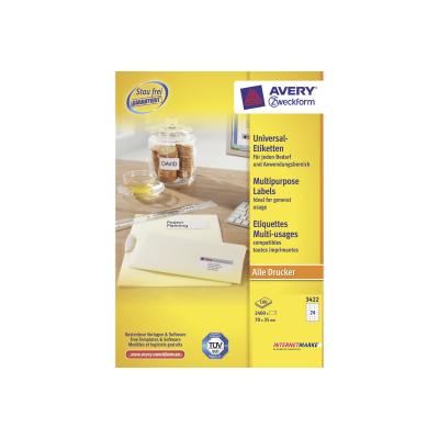 Ετικέτες Avery 70 x 35mm A4 (3422)