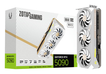 Zotac GAMING GeForce RTX 5090 SOLID OC NVIDIA 32GB GDDR7 Graphics Card