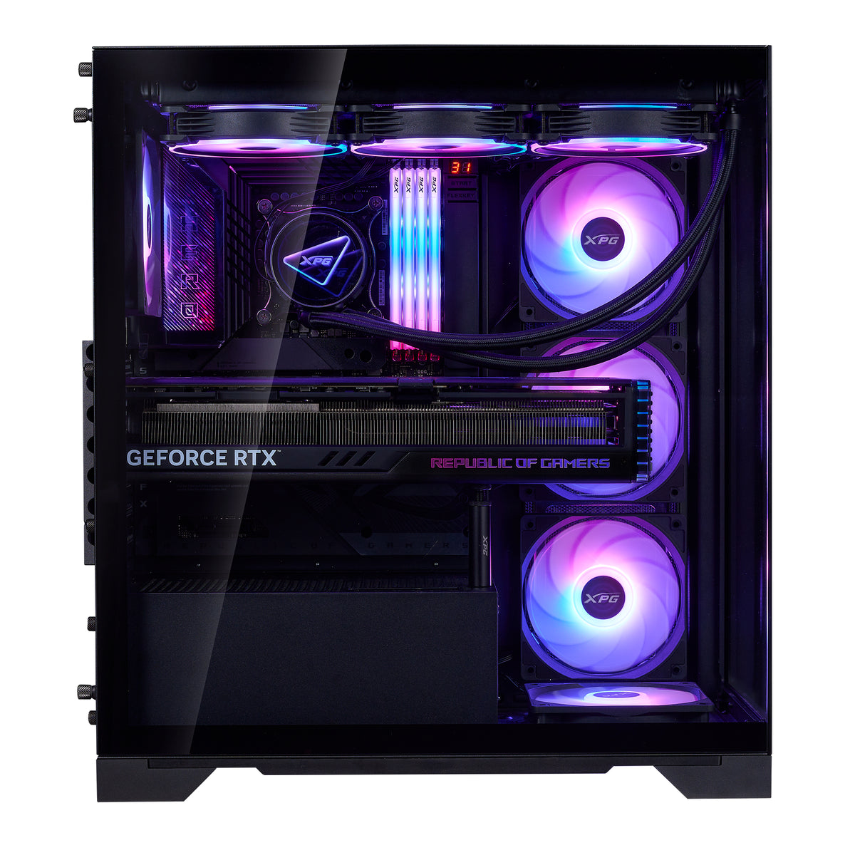 ADATA XPG INVADER X BTF MID TOWER BLACK