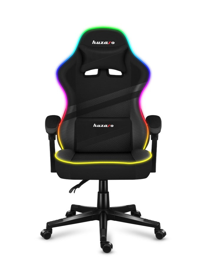 Καρέκλα gaming - Huzaro Force 4.4 RGB Μαύρη