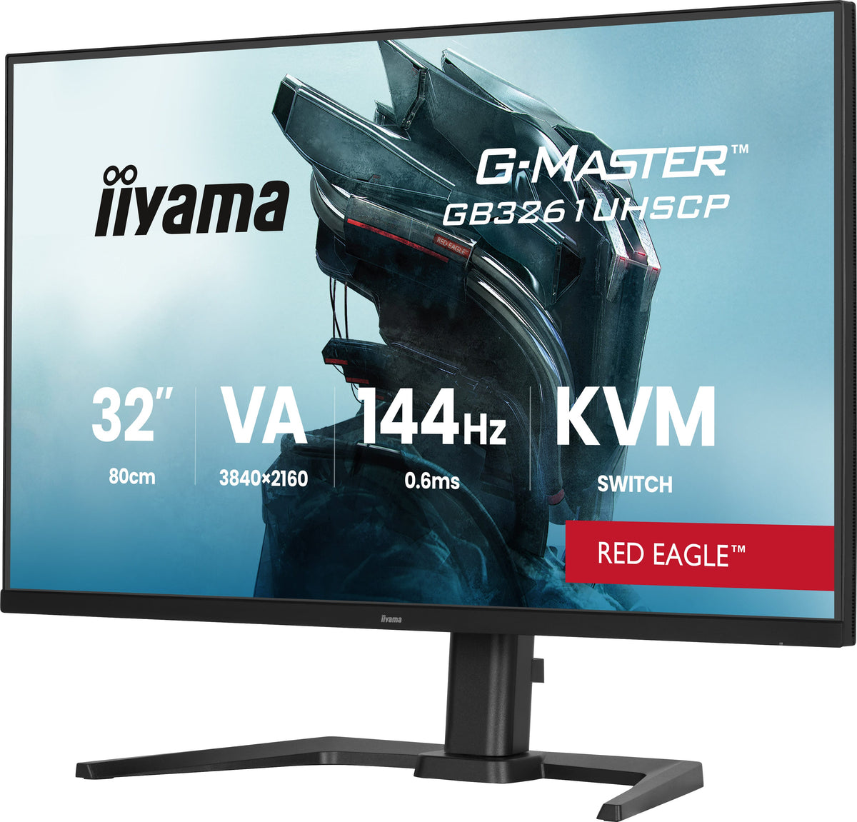 IIYAMA 80,0εκ (32") GB3261UHSCP-B1 16:9 HDMI+DP+2xUSB-C 4K