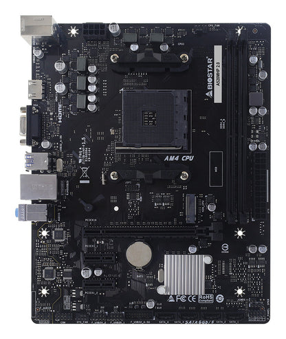 Biostar A520MHP motherboard AMD A520 Socket AM4 micro ATX