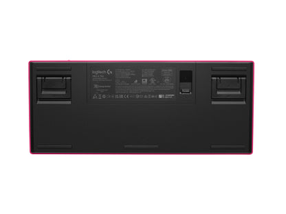 Logitech G PRO X TKL Gaming Keyboard — RF Wireless + Bluetooth, QWERTY US International, Magenta