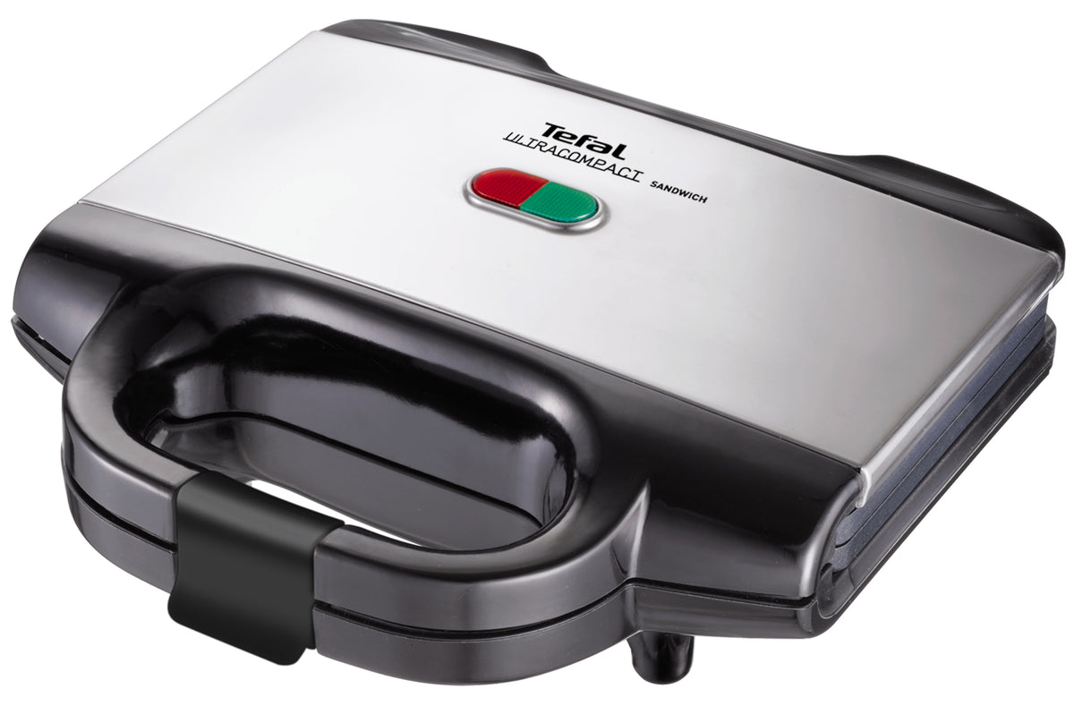 Tefal Ultracompact Sandwich Maker 700 W Black, Stainless Steel