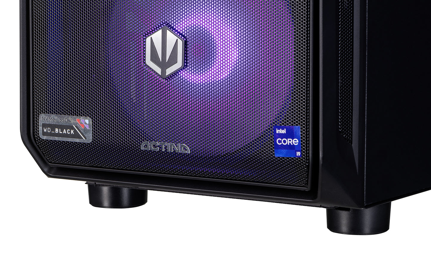 Actina 5901443411888 PC AMD Ryzen™ 7 7800X3D 32 GB DDR5-SDRAM 2 TB SSD NVIDIA GeForce RTX 5080 Midi Tower Black