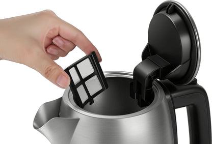 Philips Avance Collection HD9359/90 electric kettle 1.7 L 2200 W Black, Metallic