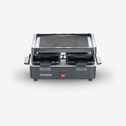 Severin Raclette 4 persons black Schwarz RG 2370 (RG 2370)