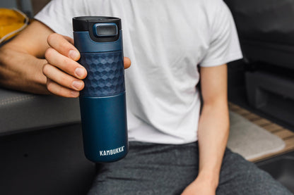 Kambukka Etna Grip thermal mug 500 ml (Denim Blue) navy blue