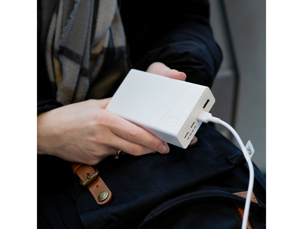 Green Cell PBGC03SW Lithium Polymer (LiPo) Power Bank 20000 mAh White