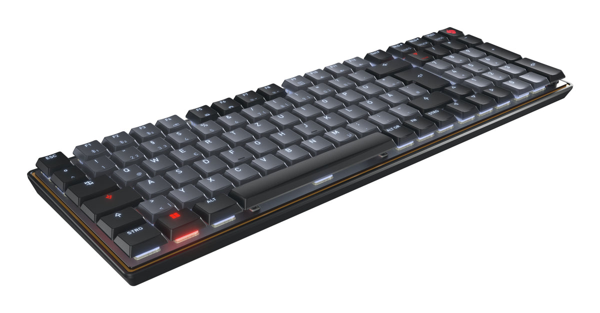 CHERRY TAS KW 550 MX LP TKL Layout DE Schwarz