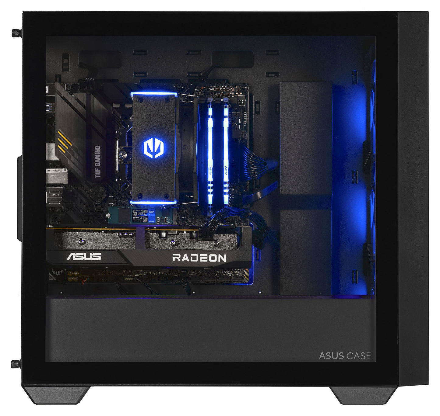 Actina 5901443335832 Υπολογιστής AMD Ryzen™ 5 5600, 16 GB DDR4-SDRAM, 1 TB SSD, AMD Radeon RX 7600, Mini Tower, Μαύρο