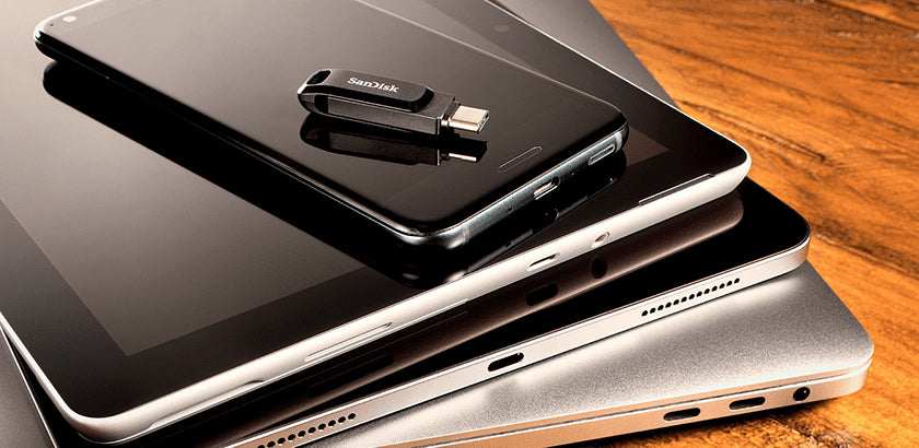 Sandisk Ultra Dual Drive Go 256 GB (schwarz, USB-A 3.2 Gen 1, USB-C 3.2 Gen 1)