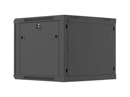 Lanberg WF01-6609-23B rack cabinet 9U Wall mounted rack Black