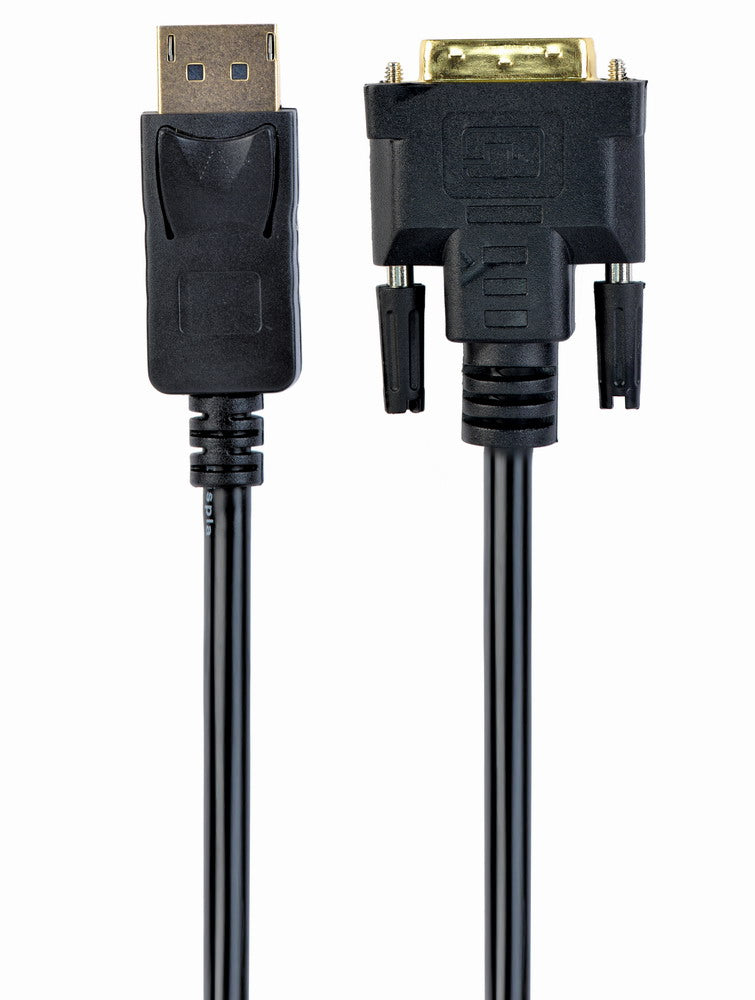 Προσαρμογέας καλωδίου βίντεο Gembird CC-DPM-DVIM-6 1,8 μ. DisplayPort σε DVI Μαύρο