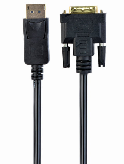 Προσαρμογέας καλωδίου βίντεο Gembird CC-DPM-DVIM-6 1,8 μ. DisplayPort σε DVI Μαύρο