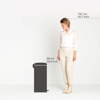 Brabantia Pedal Bin NewIcon 30 Liter Warm Copper