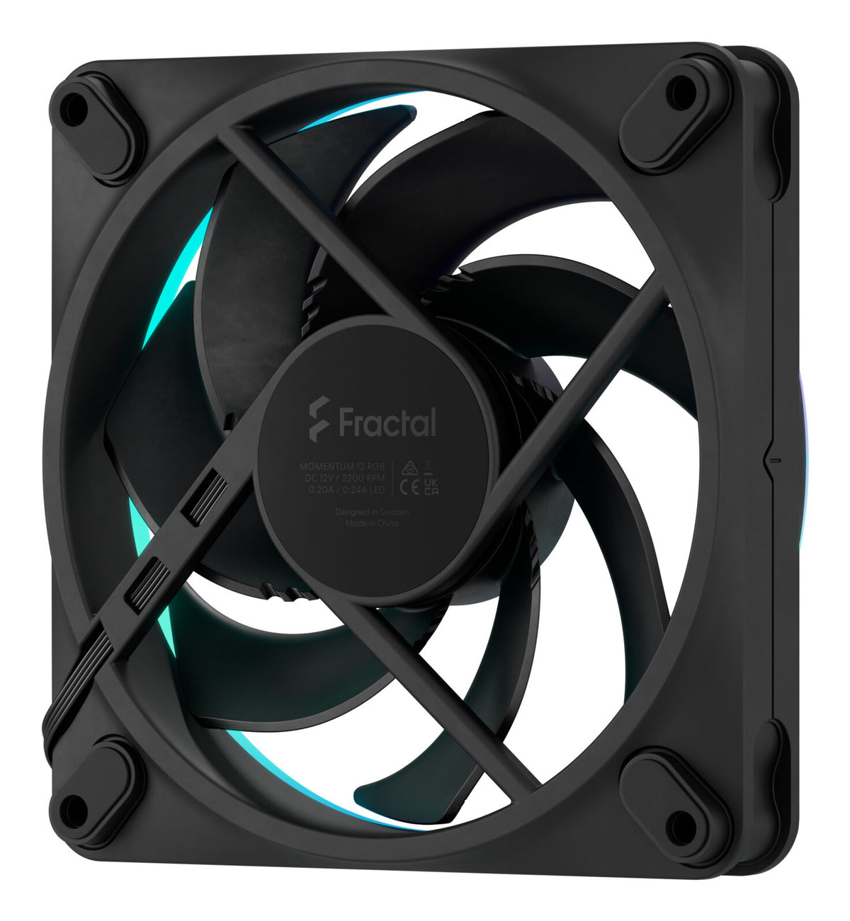 Fractal Design Momentum 12 RGB (black, 120 mm)