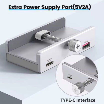 Equip 5-Port-Klemm USB-A3.2-Hub->2xUSB-A/SD/TF/USB-C   5Gbps
