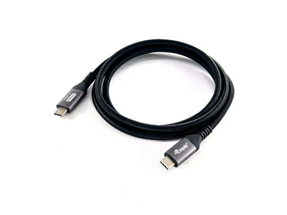 Equip Kabel USB-C4.0->C Gen3     PD240W St/St  2.00m schwarz