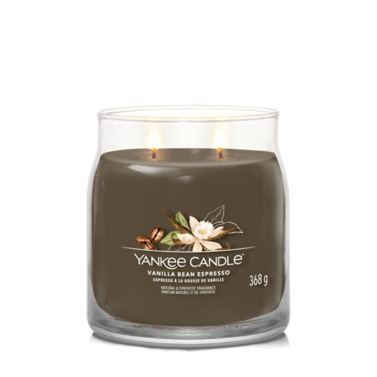 Yankee Candle Medium Vanilla Bean Espresso