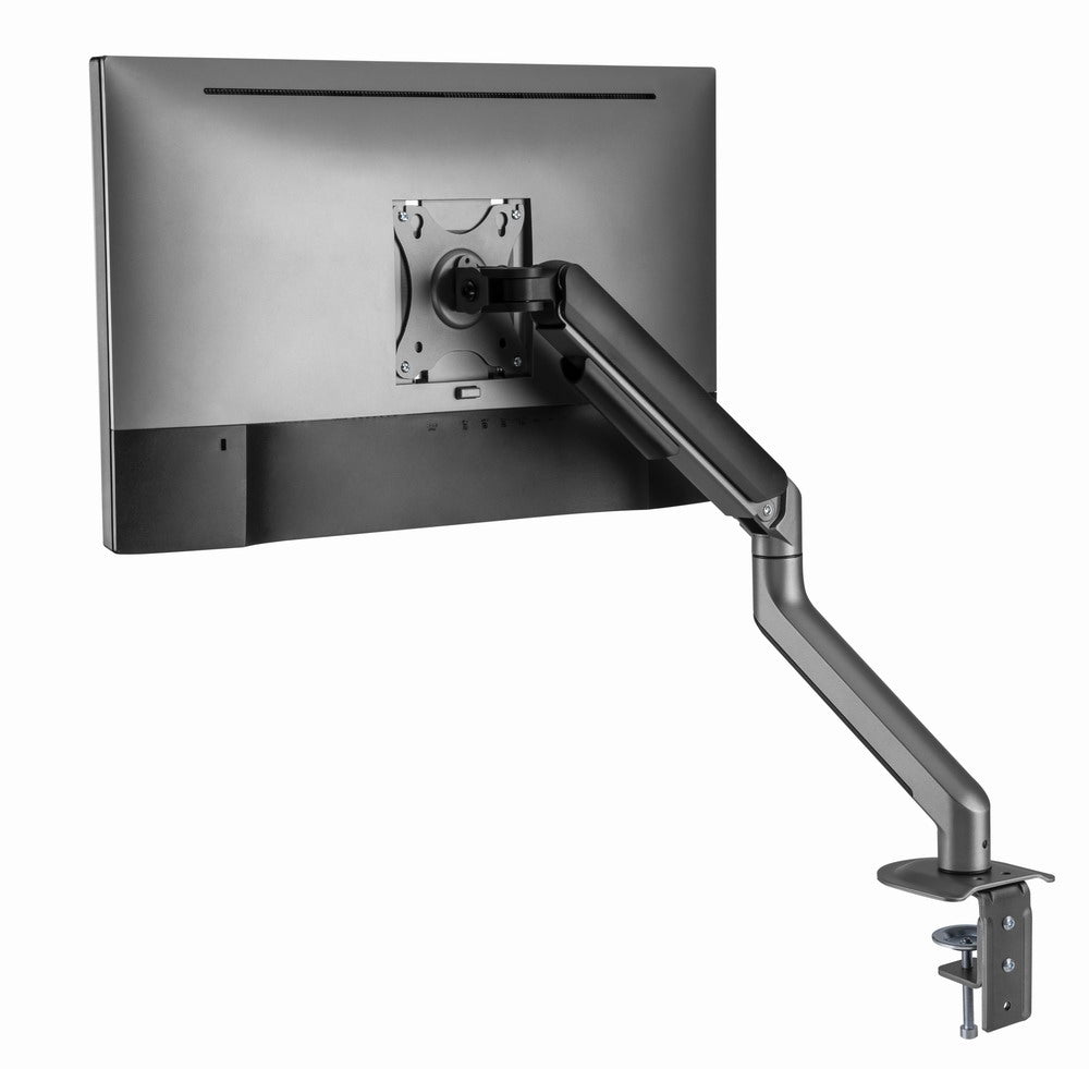 Gembird MA-DA1-05 Desk mounted adjustable monitor arm, 17”–32”, up to 9 kg, space grey
