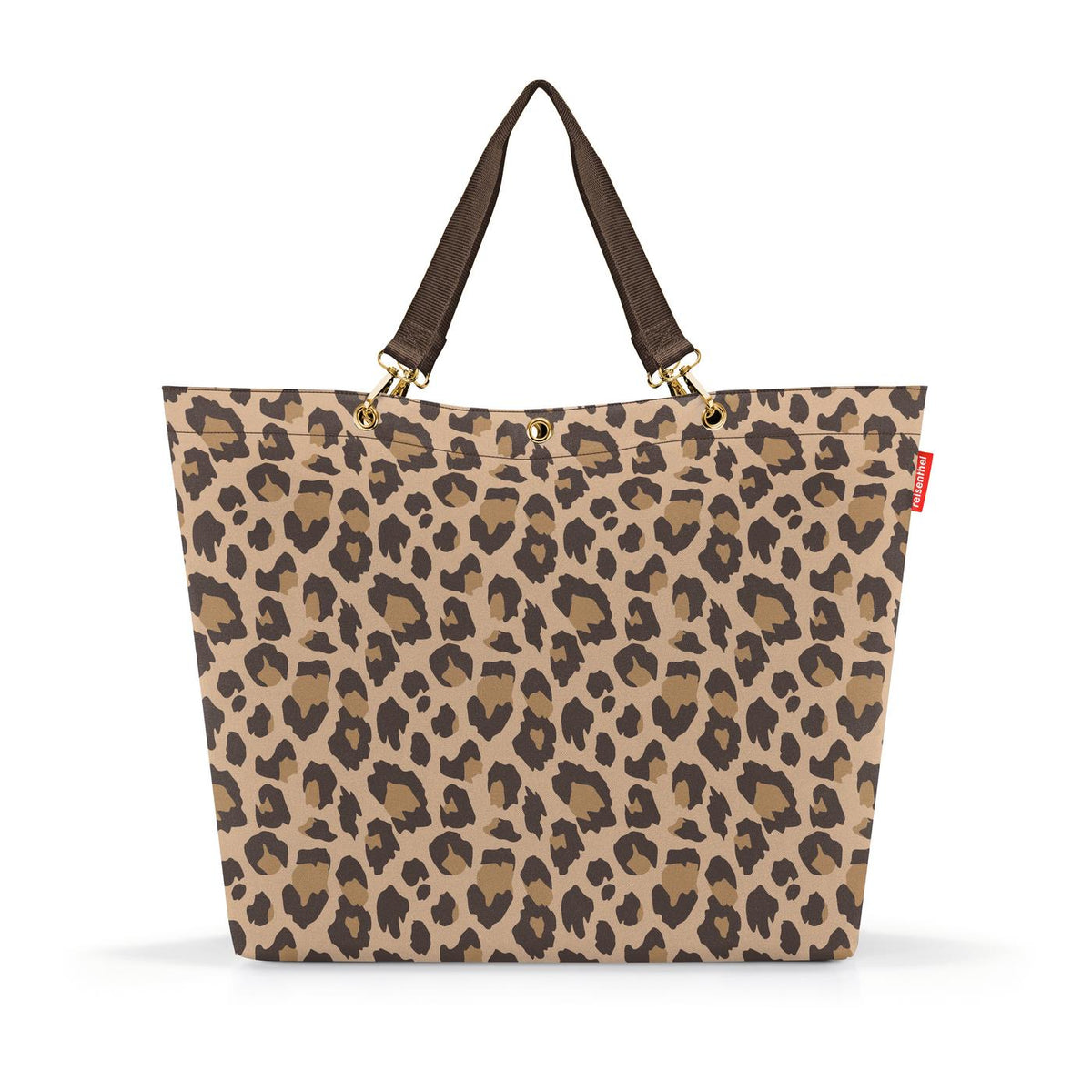 Reisenthel shopper XL leo macchiato